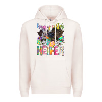 Pale Pink happy easter heifer Premium Hoodie - Neo Western