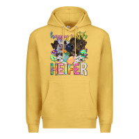 Antique Gold happy easter heifer Premium Hoodie - Neo Western