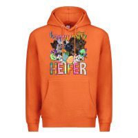 Carrot happy easter heifer Premium Hoodie - Neo Western