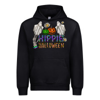 Black hippie halloween Urban Hoodie - CowhideDigitalArt