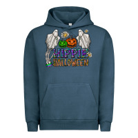 Pigment Midnight Navy hippie halloween Urban Hoodie - CowhideDigitalArt