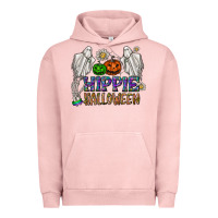 Pigment Salmon hippie halloween Urban Hoodie - CowhideDigitalArt