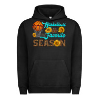 Pigment Black basketball is my favorite season Urban Hoodie - HRA Design Shop