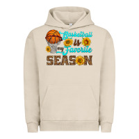 Pigment French Oak basketball is my favorite season Urban Hoodie - HRA Design Shop