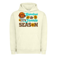 Pigment Pistachio basketball is my favorite season Urban Hoodie - HRA Design Shop