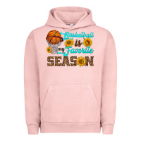 Pigment Salmon basketball is my favorite season Urban Hoodie - HRA Design Shop