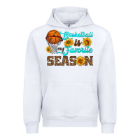 White basketball is my favorite season Urban Hoodie - HRA Design Shop