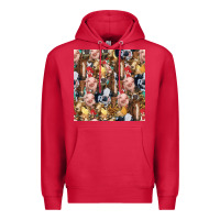 Cardinal western farm animals seamless pattern Premium Hoodie - HRA Design Shop