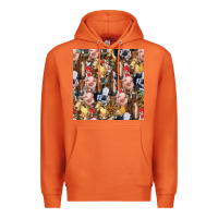 Carrot western farm animals seamless pattern Premium Hoodie - HRA Design Shop