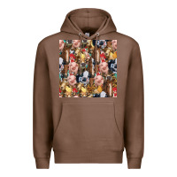 Chestnut western farm animals seamless pattern Premium Hoodie - HRA Design Shop