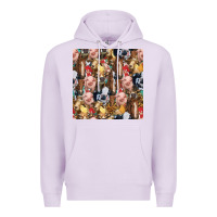 Lilac western farm animals seamless pattern Premium Hoodie - HRA Design Shop