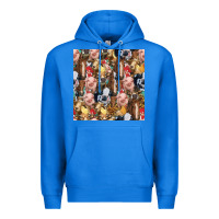 True Royal western farm animals seamless pattern Premium Hoodie - HRA Design Shop