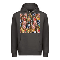 Smoke western farm animals seamless pattern Premium Hoodie - HRA Design Shop
