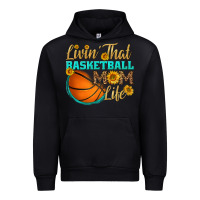 Black livin' that basketball mom life Urban Hoodie - HRA Design Shop