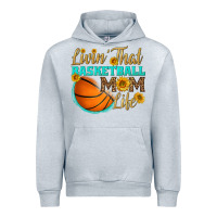 Heather Grey livin' that basketball mom life Urban Hoodie - HRA Design Shop