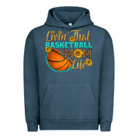 Pigment Midnight Navy livin' that basketball mom life Urban Hoodie - HRA Design Shop
