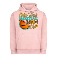 Pigment Salmon livin' that basketball mom life Urban Hoodie - HRA Design Shop