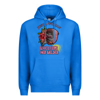 True Royal just a woman who loves her welder Premium Hoodie - SublimationCraftShop