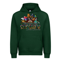 Forest Green you are my sunshine autism awareness Urban Hoodie - SublimationCraftShop
