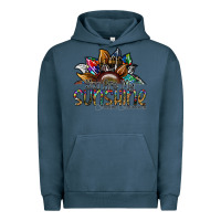 Pigment Midnight Navy you are my sunshine autism awareness Urban Hoodie - SublimationCraftShop