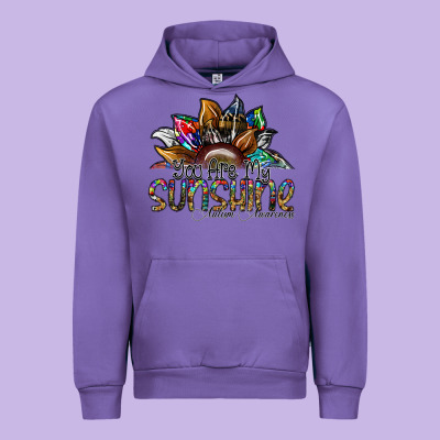 You Are My Sunshine Autism Awareness Urban Hoodie Designed By Sublimationcraftshop