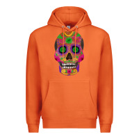 Carrot sugar skull Premium Hoodie - FaDigitalArtStudio
