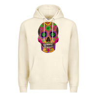 Sandshell sugar skull Premium Hoodie - FaDigitalArtStudio