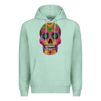 Seafoam sugar skull Premium Hoodie - FaDigitalArtStudio