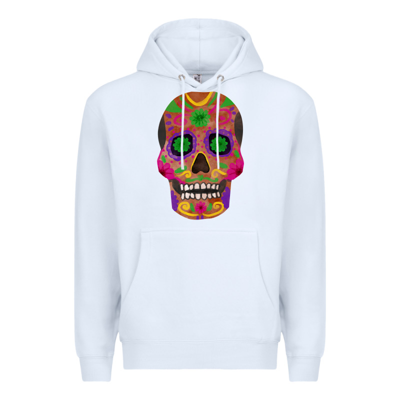 Sugar Skull Premium Hoodie by FaDigitalArtStudio | Teevron