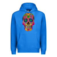 True Royal sugar skull Premium Hoodie - FaDigitalArtStudio