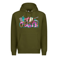 Army Green obgyn Premium Hoodie - AdoDesignShop