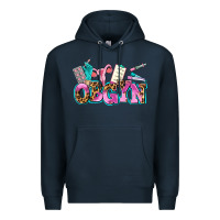 Navy obgyn Premium Hoodie - AdoDesignShop