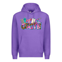 Purple obgyn Premium Hoodie - AdoDesignShop