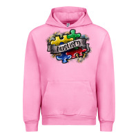 Fuchsia Pink austism Urban Hoodie - SublimationCraftShop