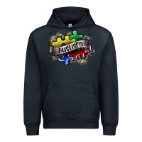Navy austism Urban Hoodie - SublimationCraftShop