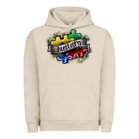 Pigment French Oak austism Urban Hoodie - SublimationCraftShop
