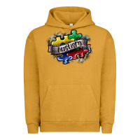 Pigment Peanut Butter austism Urban Hoodie - SublimationCraftShop