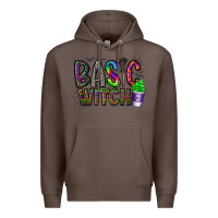 Coffee basic witch Premium Hoodie - CowhideDigitalArt