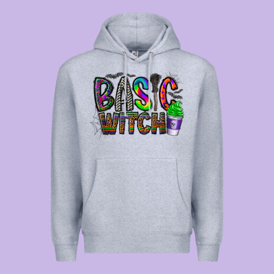 Basic Witch Premium Hoodie Designed By Cowhidedigitalart