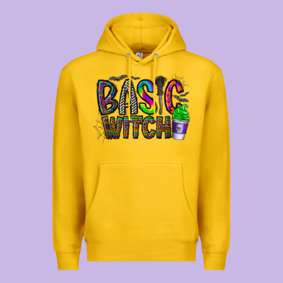 Basic Witch Premium Hoodie Designed By Cowhidedigitalart