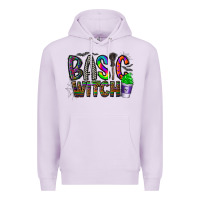 Lilac basic witch Premium Hoodie - CowhideDigitalArt