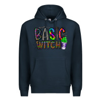 Navy basic witch Premium Hoodie - CowhideDigitalArt