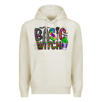 Oatmeal Heather basic witch Premium Hoodie - CowhideDigitalArt