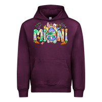 Mauve Wine Easter Day mini Urban Hoodie - Neo Western