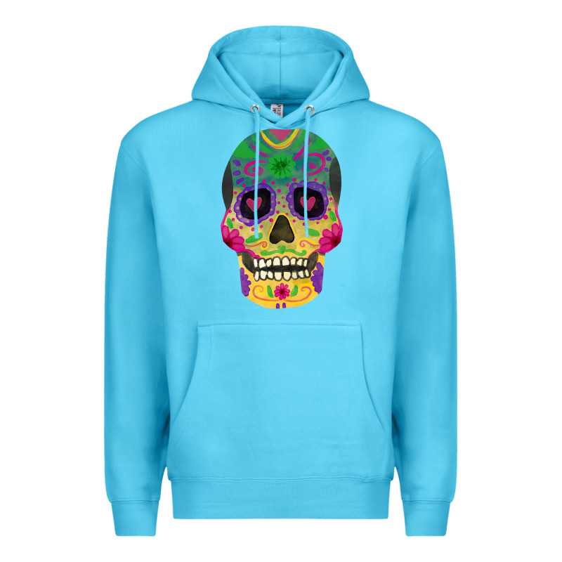 Sugar Skull Premium Hoodie by FaDigitalArtStudio | Teevron