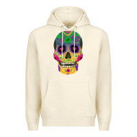 Sandshell sugar skull Premium Hoodie - FaDigitalArtStudio