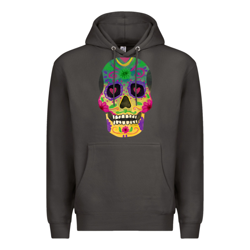 Sugar Skull Premium Hoodie by FaDigitalArtStudio | Teevron