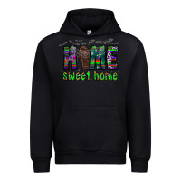 Black home sweet home Urban Hoodie - CowhideDigitalArt