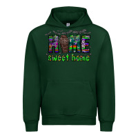 Forest Green home sweet home Urban Hoodie - CowhideDigitalArt
