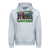 Heather Grey home sweet home Urban Hoodie - CowhideDigitalArt